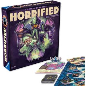 Ravensburger Horrified Games – World of Monsters – Strategy Board Game – Boost Critical Thinking & Teamwork – Cooperative Gameplay – Unique Monster Challenges – 1 to 5 Players – Adults & Kids 10+