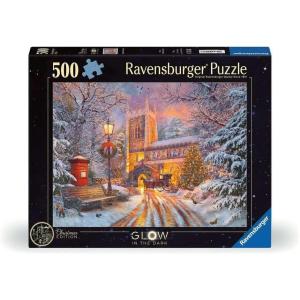 Ravensburger Magical Christmas – 500 Piece Jigsaw Puzzle | Festive & Illuminated Winter Scene | Premium Quality(New Design)