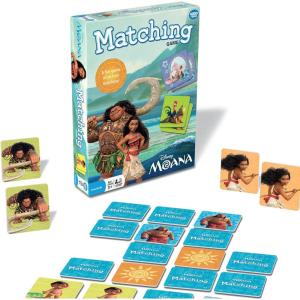 Wonder Forge Disney Moana Matching Game – Fun and Educational Memory Game for Boys and Girls Ages 3-5 – Featuring Moana and Maui – Toddler Learning Activity