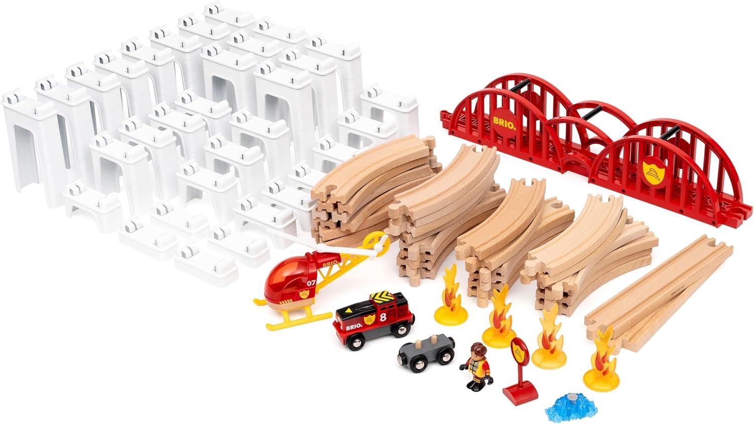 imageBRIO World 36114 Mega Spiral Set Toy Train Set for Kids Aged 3 Years Up