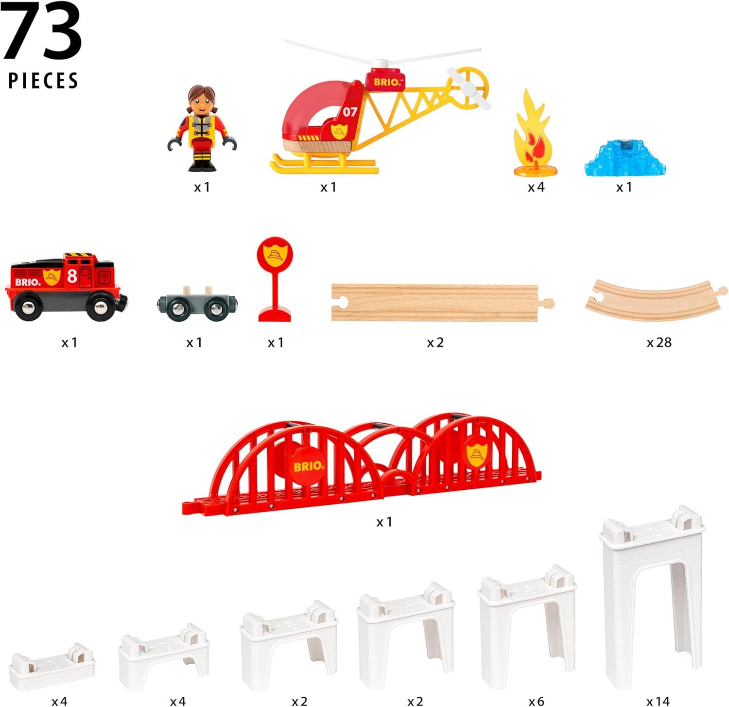 imageBRIO World 36114 Mega Spiral Set Toy Train Set for Kids Aged 3 Years Up
