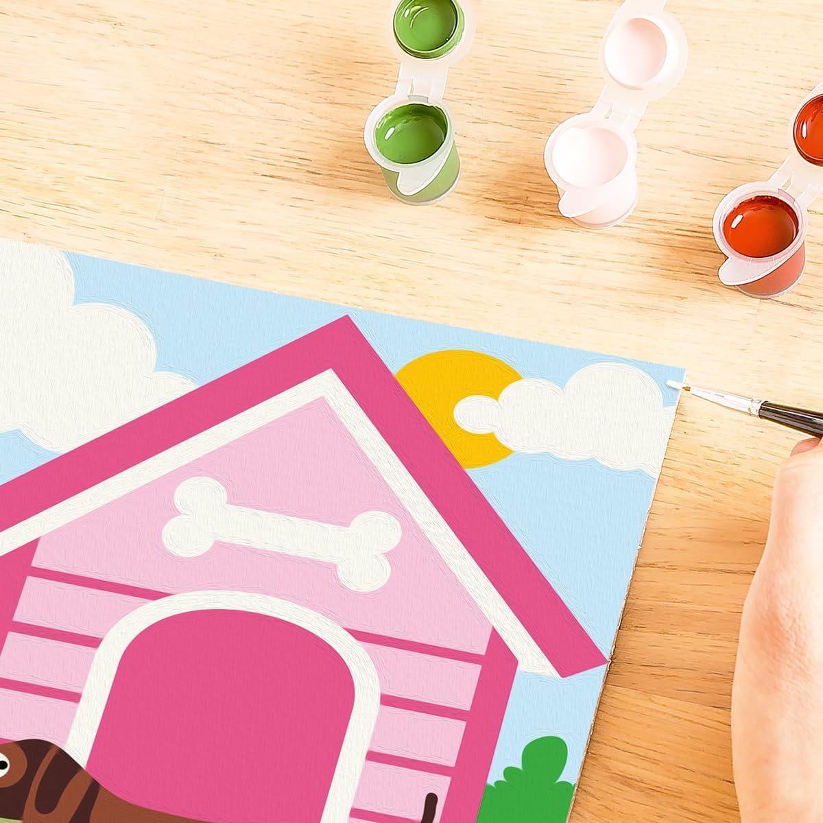 imageRavensburger Dachshund CreArt Paint by Numbers Kit Fun ampamp Easy DIY Art for Kids Age 7 Creative Gift Idea for Birthdays ampamp Holidays