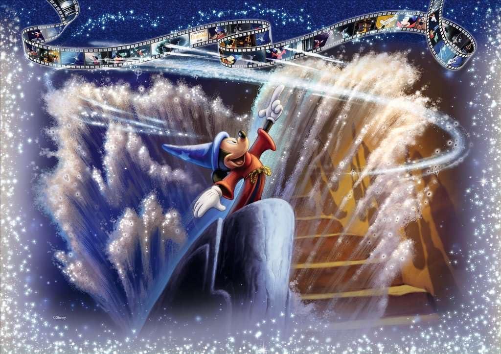 imageRavensburger Disney Memorable Moments Spectacular 40000 Piece Jigsaw Puzzle Bold Imagery of Favorite Characters Cinderella Bambi ampamp More Puzzles for Adults
