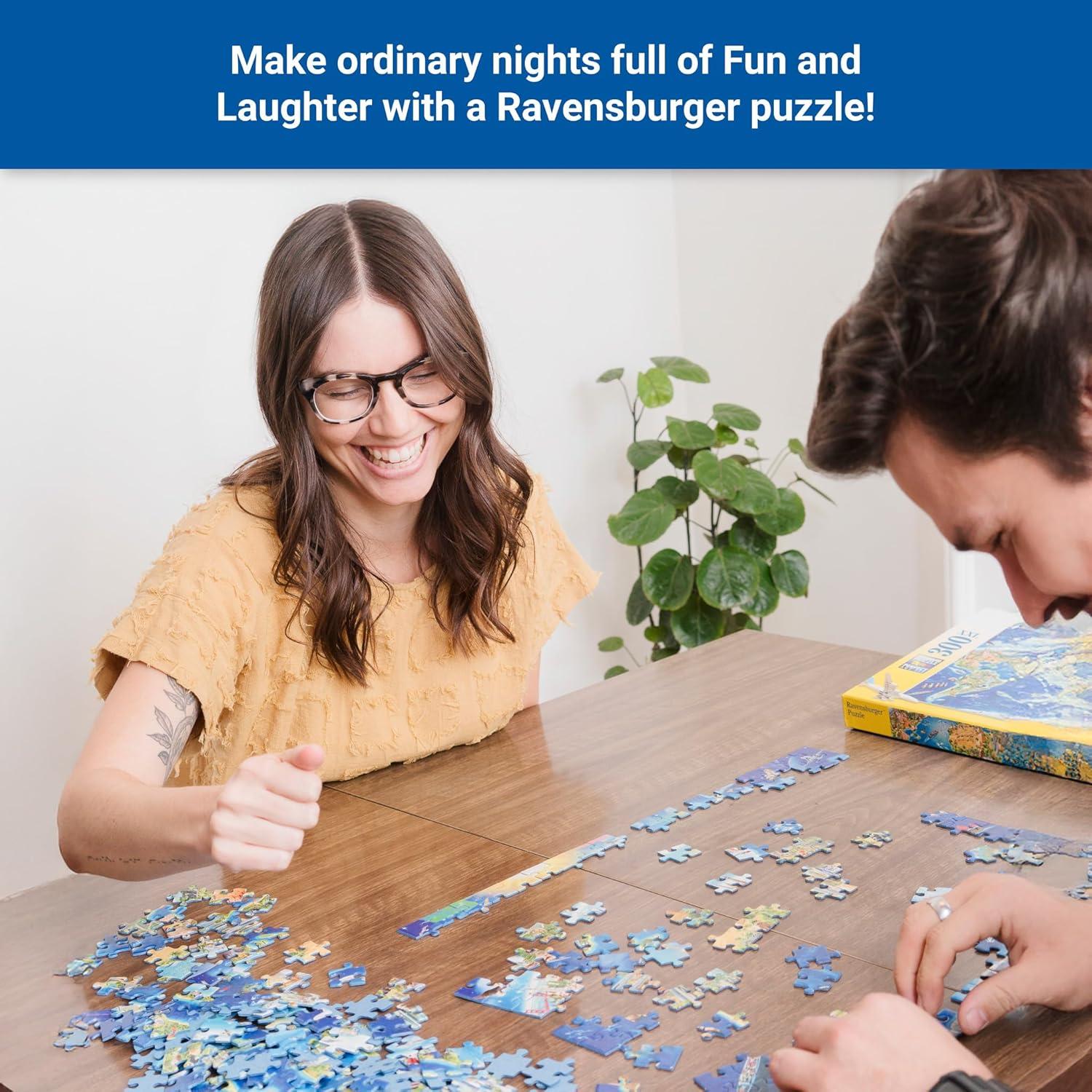 imageRavensburger Race of The Baby Sea Turtles 500 Piece Large Format Jigsaw Puzzle Stunning Imagery Unique Depiction Under The Sea Premium Quality Puzzles for Adults