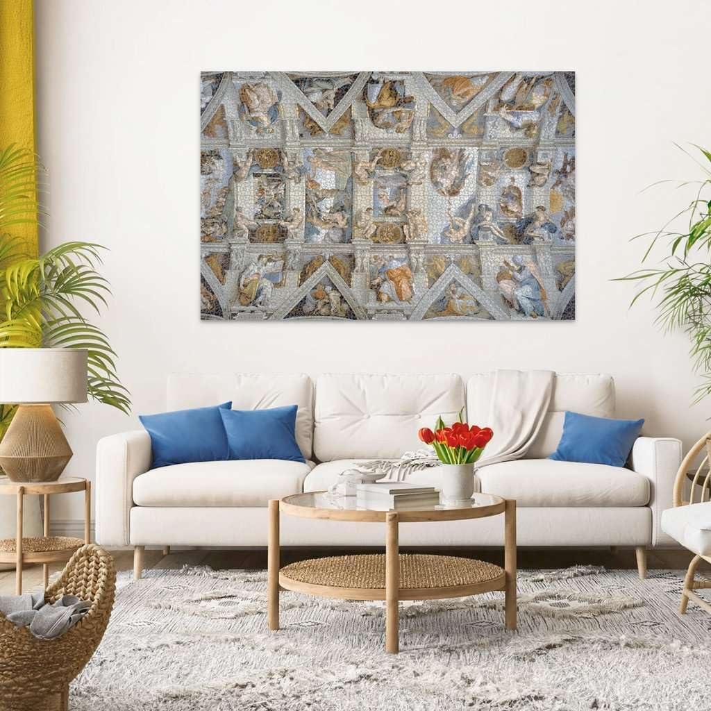 imageRavensburger Sistine Chapel 5000 Piece Jigsaw Puzzle Stunning Imagery Beautiful and Intricate Unique Ceiling 360 Degree View Premium Quality Puzzles for Adults