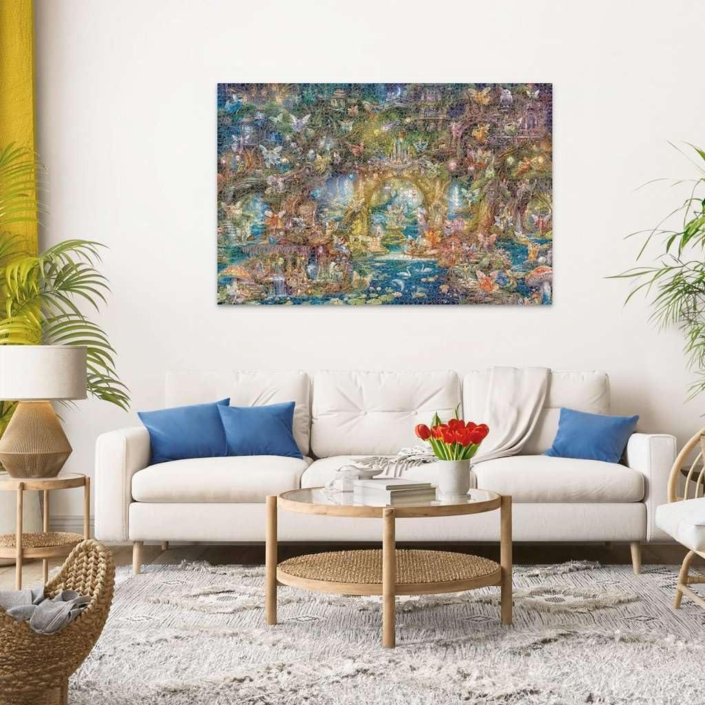 imageRavensburger The Hidden World of Fairies 4000 Piece Jigsaw Puzzle Fantastical Mythical Scene in Stunning Bright Detail Frameable Premium Quality Puzzles for Adults