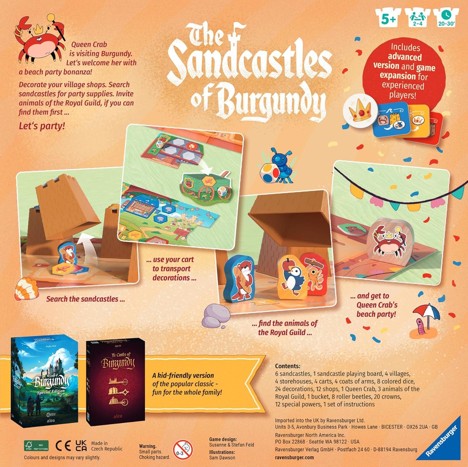 imageRavensburger 24717 Sandcastles of Burgundy Childrens Game from 5 Years for 24 People