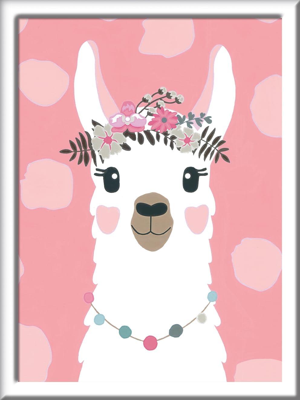 imageRavensburger CreArt Drama Llama Paint by Numbers Kit for Kids 12023079 Painting Arts and Crafts for Ages 7 and Up