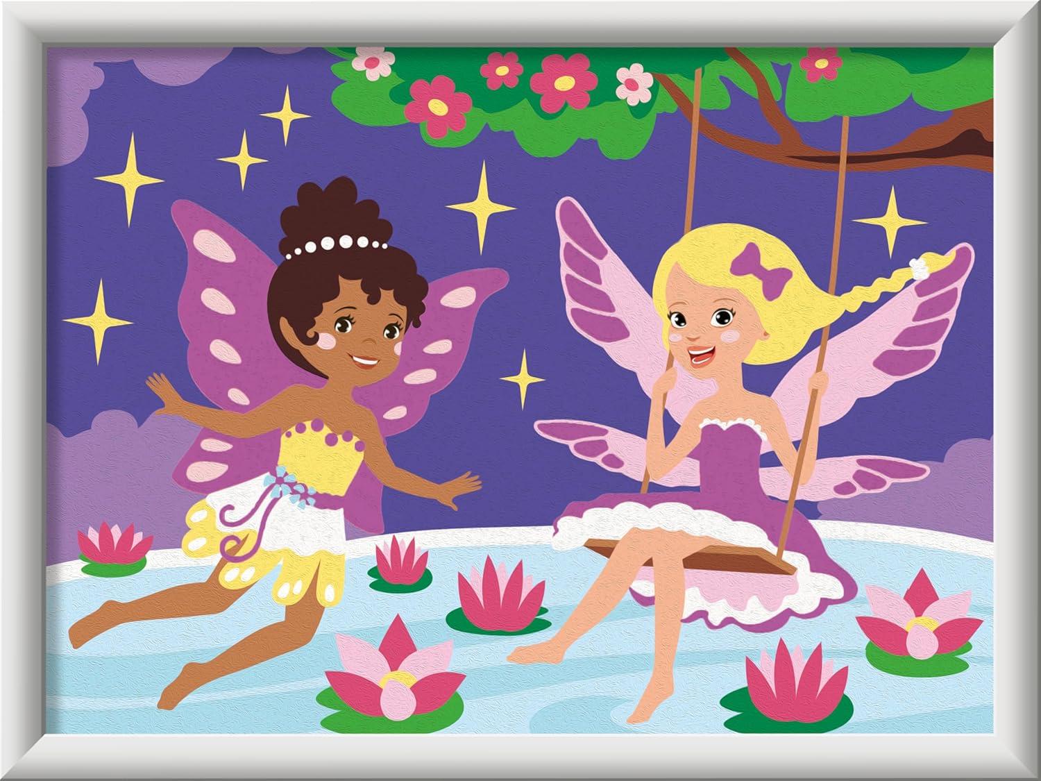 imageRavensburger Creart Fairy Friends Paint by Numbers Kit for Children