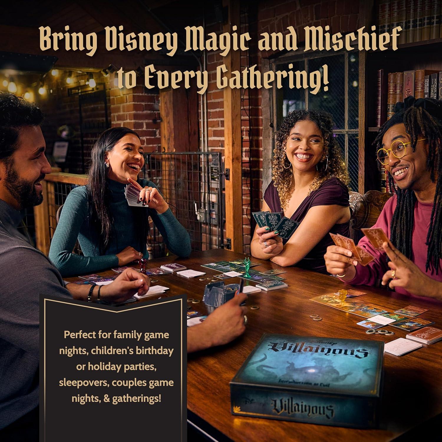 imageRavensburger Disney Villainous Evil Comes Prepared Strategy Board Game Play as StandAlone or with Other Villainous Games with Scar Ratigan and Yzma 2019 Toy of The Year Award Ages 10