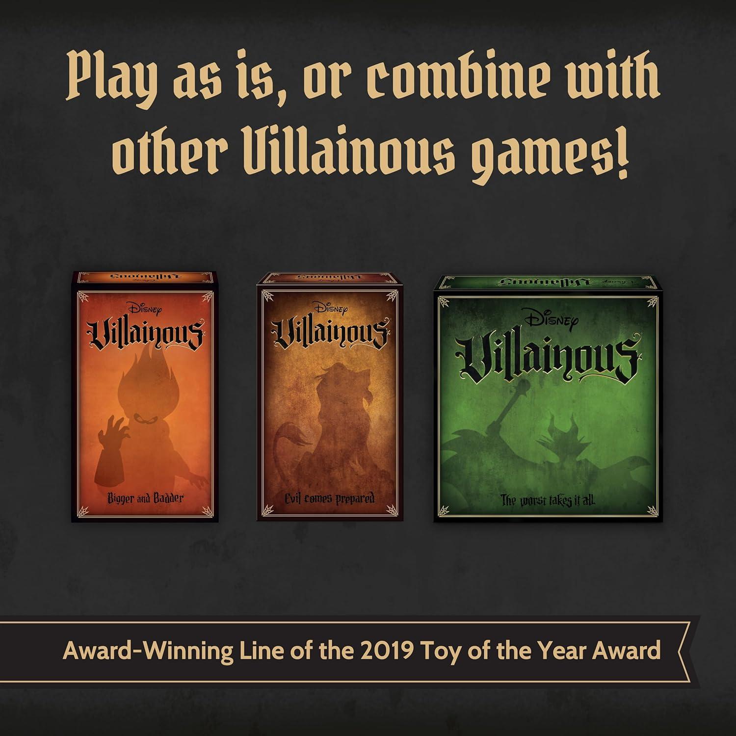 imageRavensburger Disney Villainous Sugar ampamp Spite Strategy Board Game Compatible with Other Villainous Games with King Candy or Shere Khan 2019 Toy of The Year Award Winning Line Ages 10