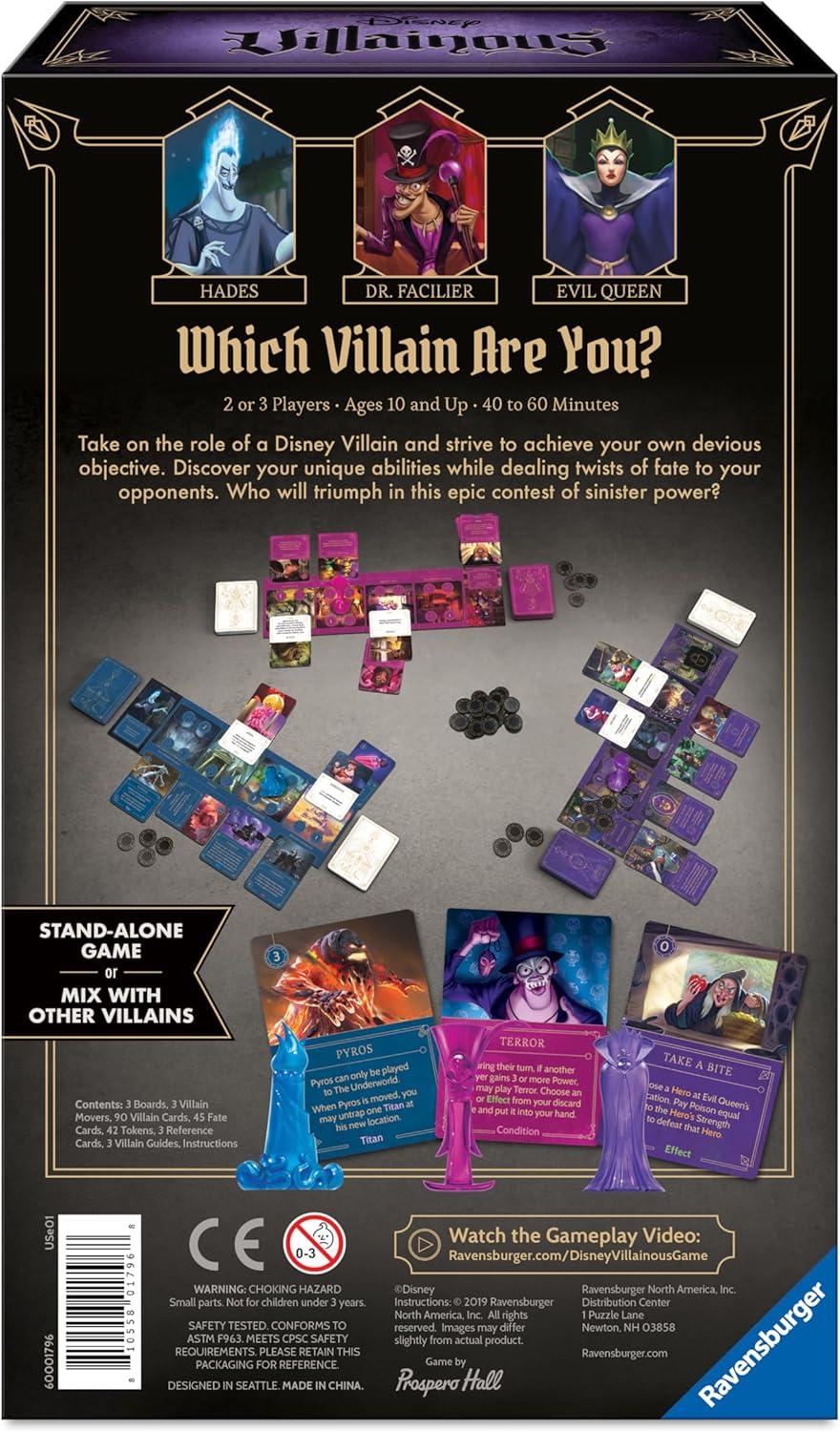 imageRavensburger Disney Villainous Wicked to The Core Strategy Board Game for Ages 10 ampamp Up StandAlone ampamp Expandable 2019 Toy of The Year Award WinnerBoard Game