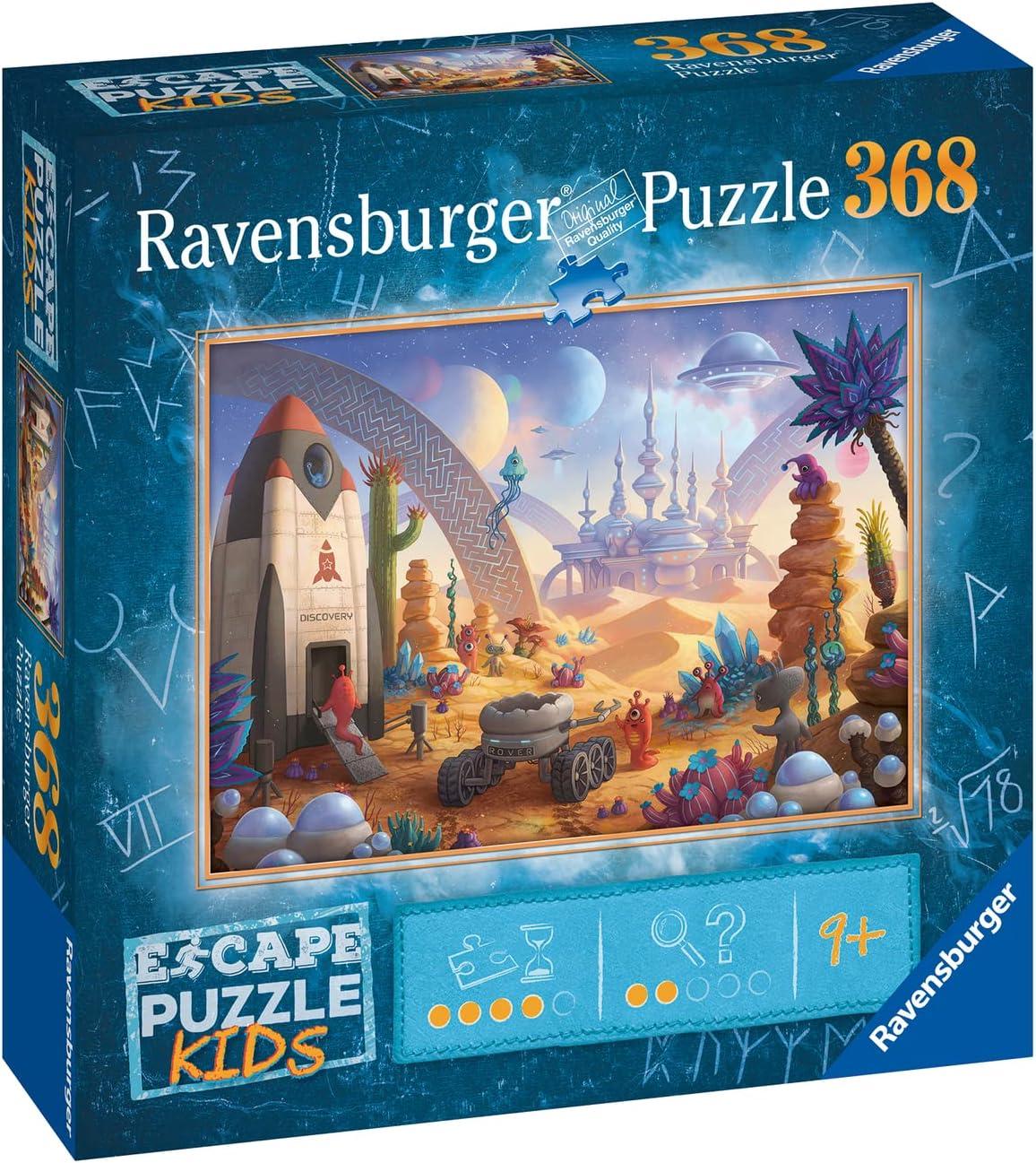 imageRavensburger Escape Kids Space Storm Strike 368 Piece Jigsaw Puzzle for Kids 13267 Every Piece is Unique Pieces Fit Together Perfectly