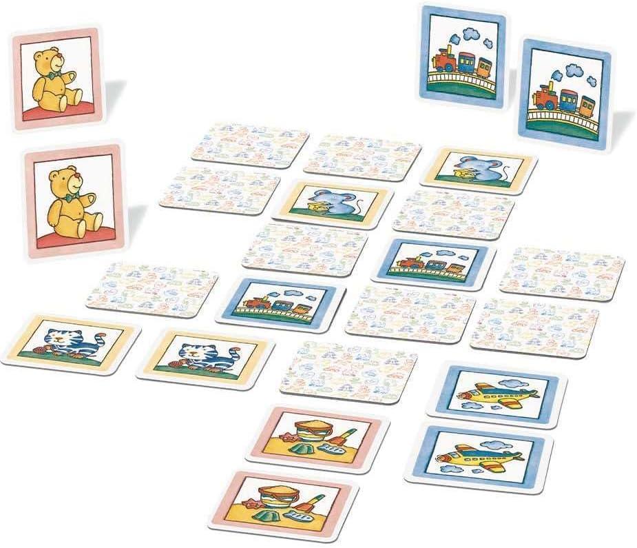 imageRavensburger Favorite Things My First Memory Game for Kids Ages 2 and Up A Fun ampamp Fast Picture Matching Game