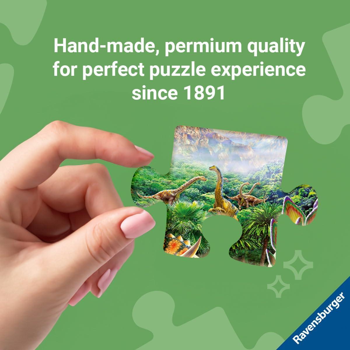 imageRavensburger Fun at The Beach 24 Piece Floor Jigsaw Puzzle for Kids Engaging Coastal Adventure Promotes Problem Solving Skills FSCCertified