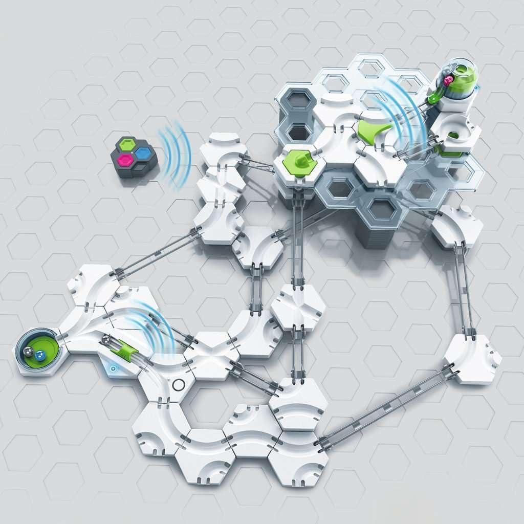 imageRavensburger GraviTrax POWER Launch StarterSet Plastic Marble Run Set for Kids 8 and Up Science Theme Compatible with All GraviTrax Sets