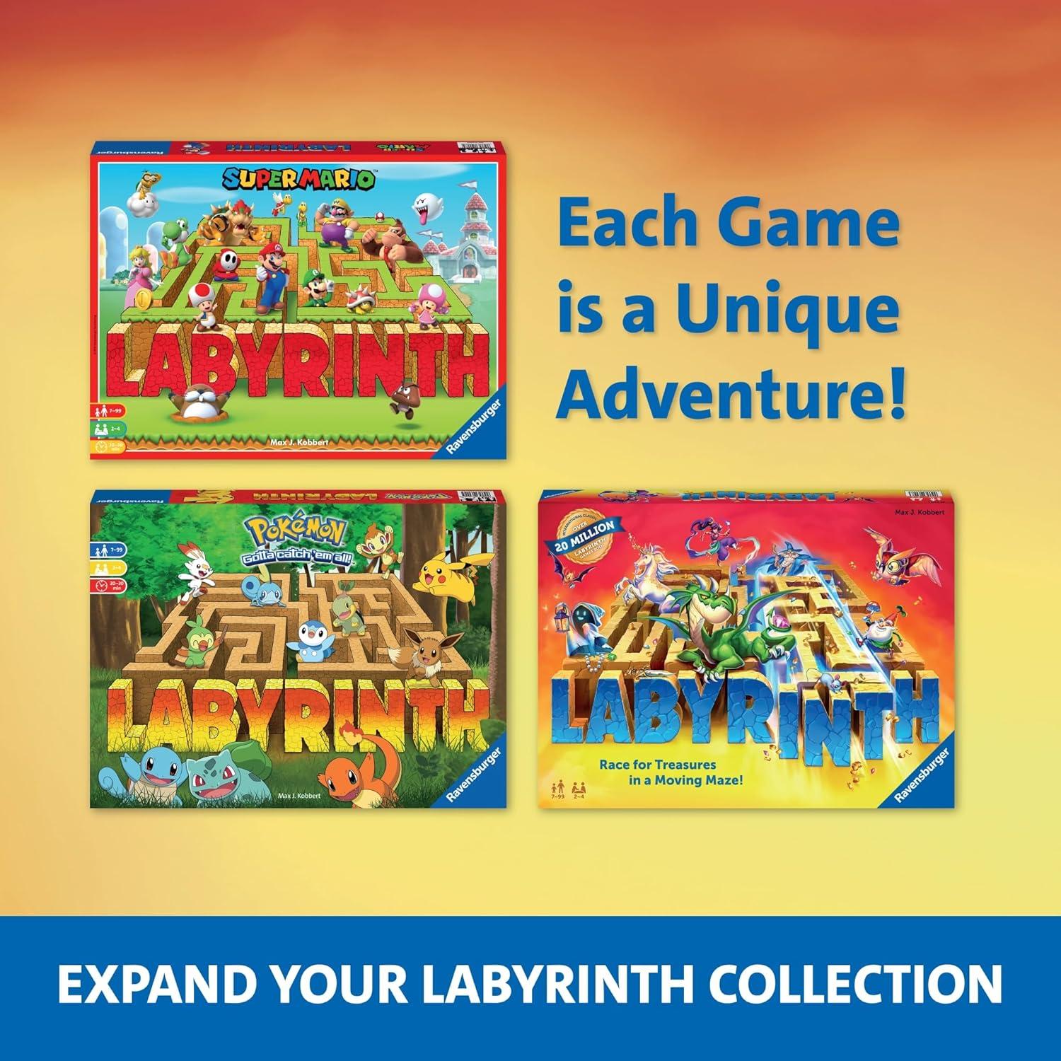imageRavensburger Harry Potter Labyrinth Board Game A Strategic Maze Challenge for Family Nights Great Birthday Gift 24 Players Kids Ages 710 and Older