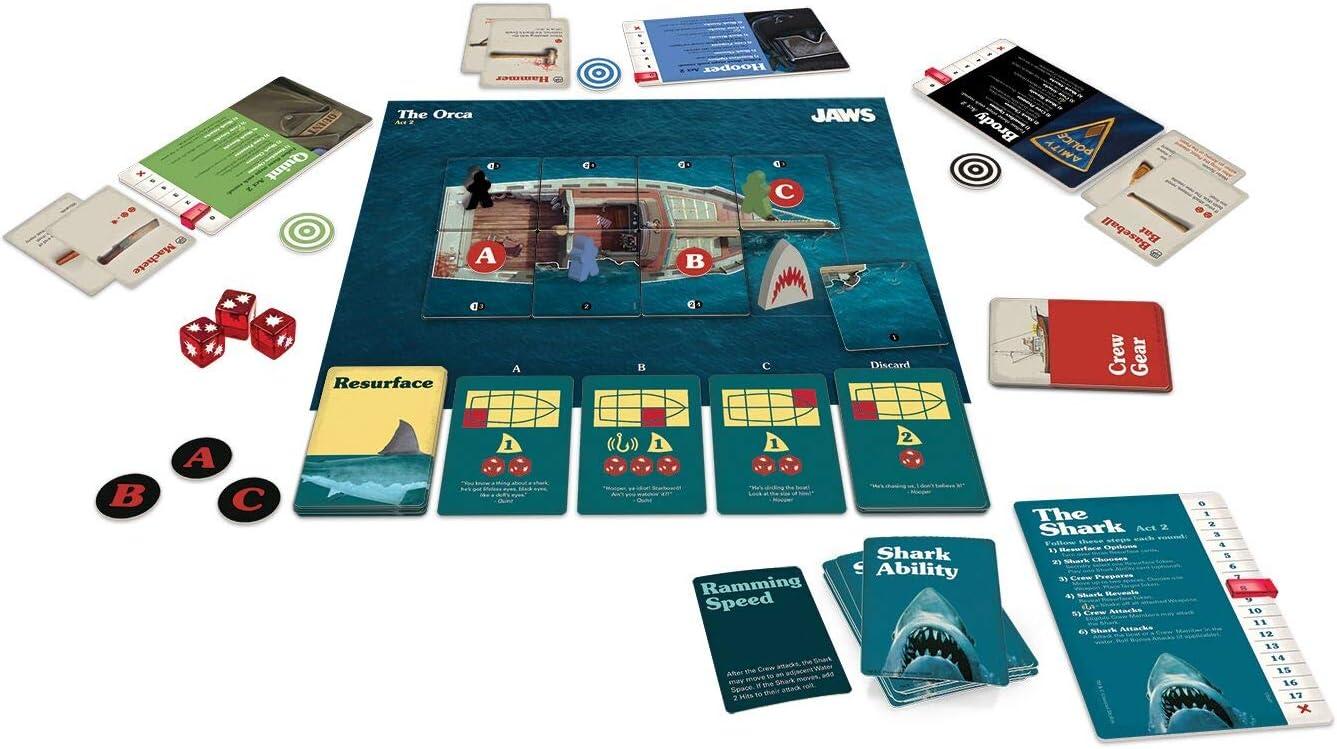 imageRavensburger Jaws Board Game Thrilling Strategy and Suspense Game for Teens and Adults Interactive Gameplay Ideal for Gifting Suitable for Ages 12