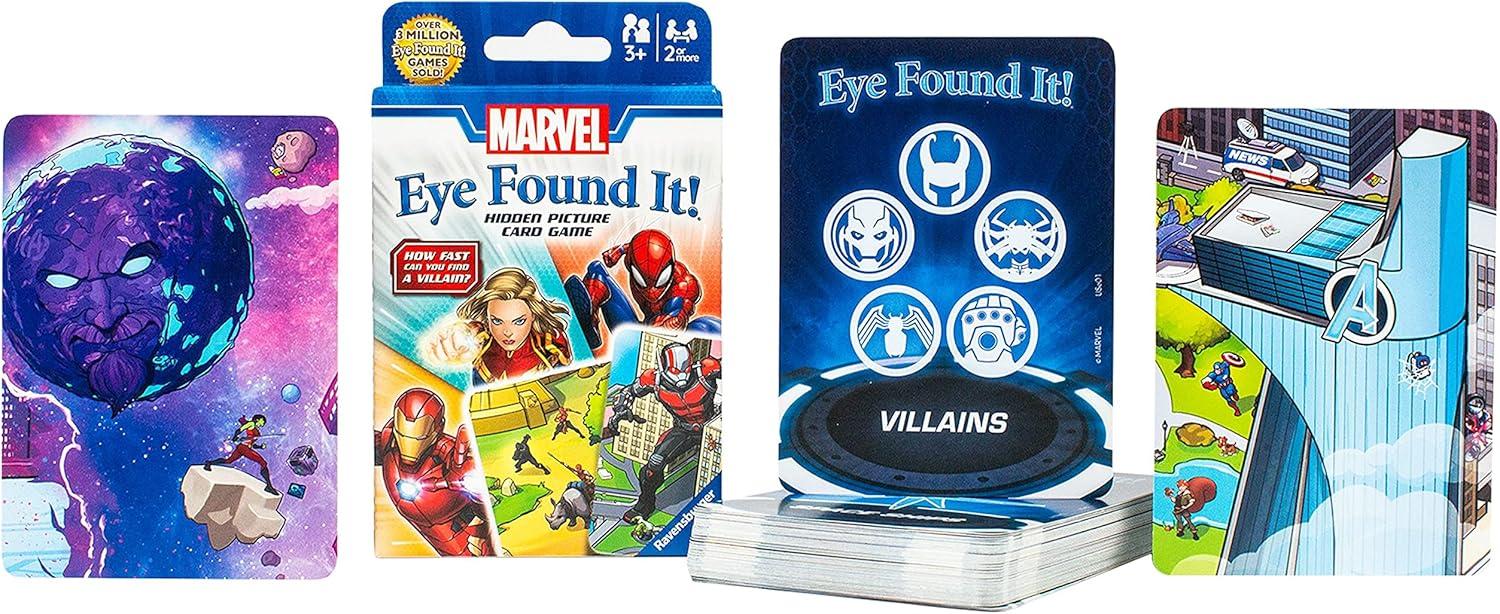 imageRavensburger Marvel Eye Found It Card Game Engaging Board Game for Children and Adults Enhances Skill Development Fun Family Entertainment Over 3 Million Sold WorldwideCard Game
