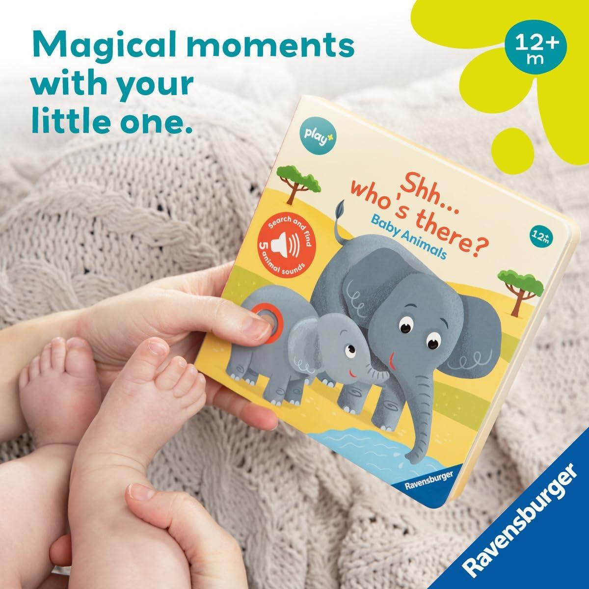 imageRavensburger Play ShhWhos There Baby Animals First Sound Book Engages Toddler Curiosity ampamp Learning
