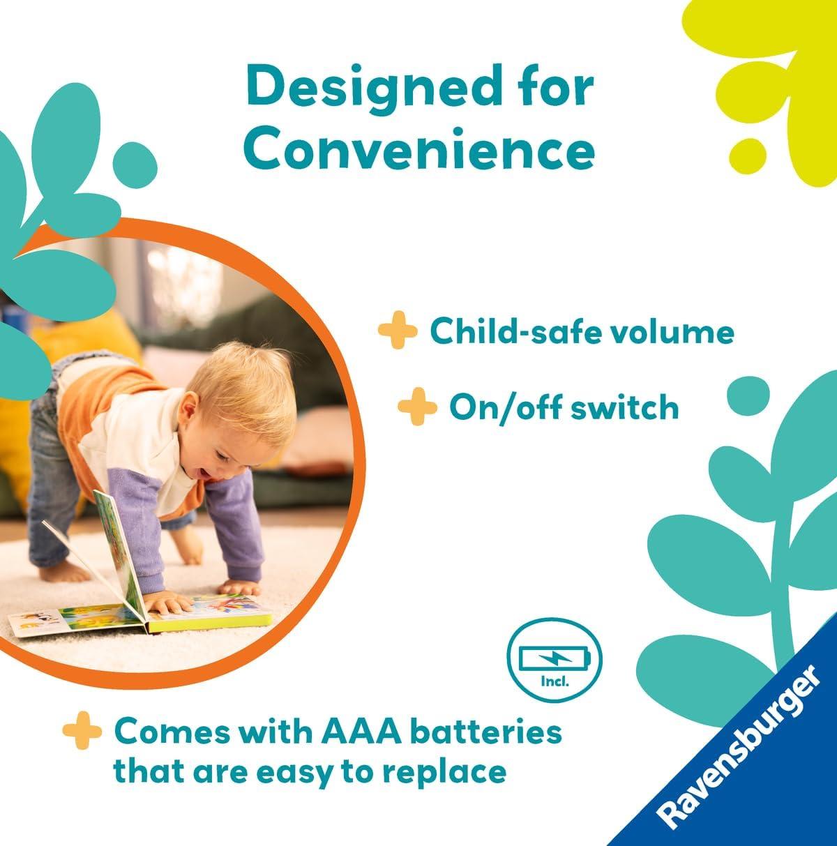 imageRavensburger Play ShhWhos There Baby Animals First Sound Book Engages Toddler Curiosity ampamp Learning
