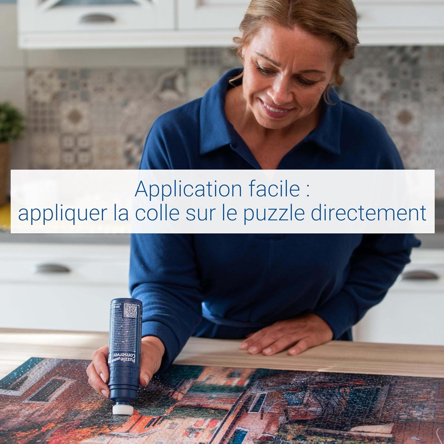 imageRavensburger Puzzle Conserver 17954 Premium Puzzle Glue Enhanced Glossy Finish Perfect for 5001000 Piece Puzzles Ideal Puzzle Accessory
