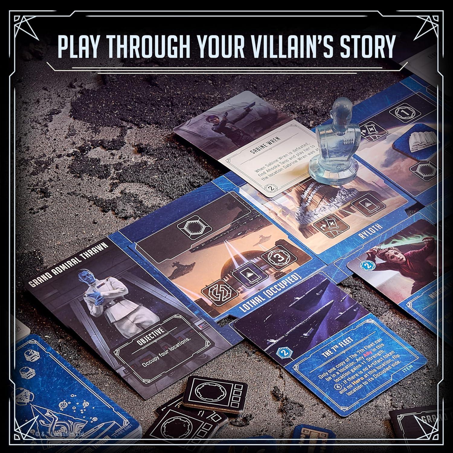 imageRavensburger Star Wars Villainous Cold Tactics Strategy Board Game Join Darth Maul and Captain Phasma in This StandAlone or Expandable Villainous Adventure Ages 10