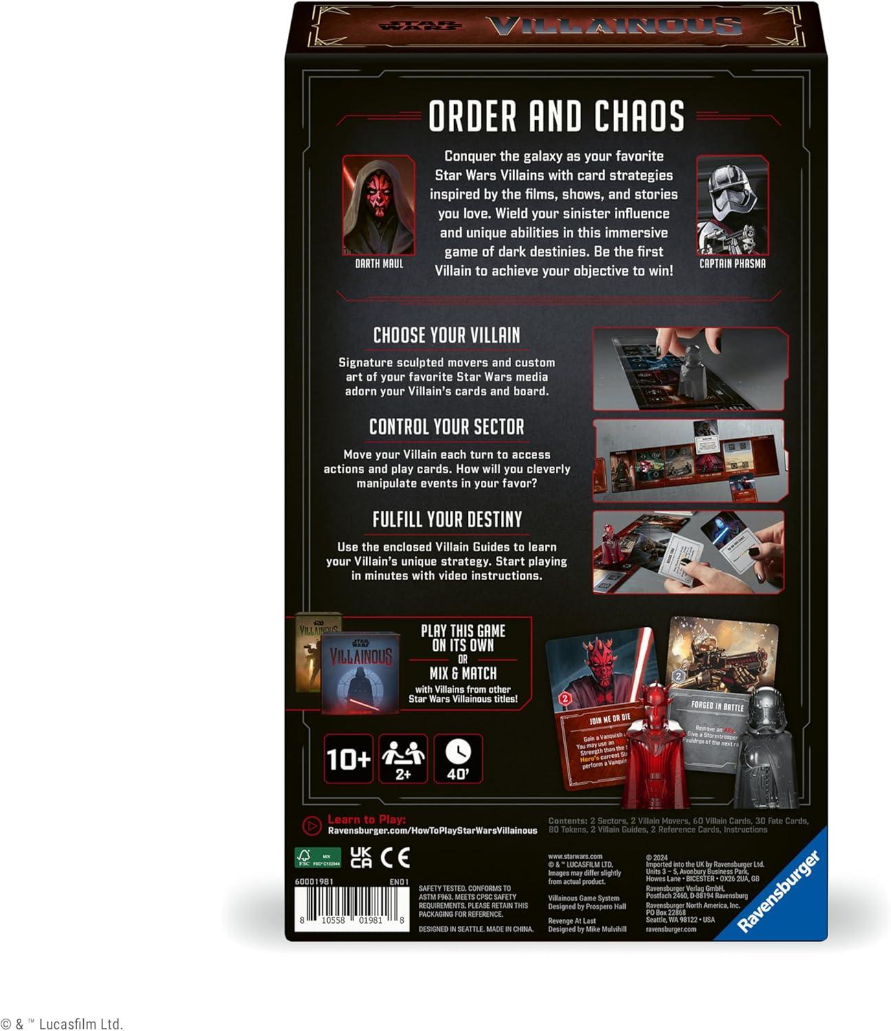 imageRavensburger Star Wars Villainous Expandalone 2 Family Strategy Board and Card Game for Ages 10 and Up