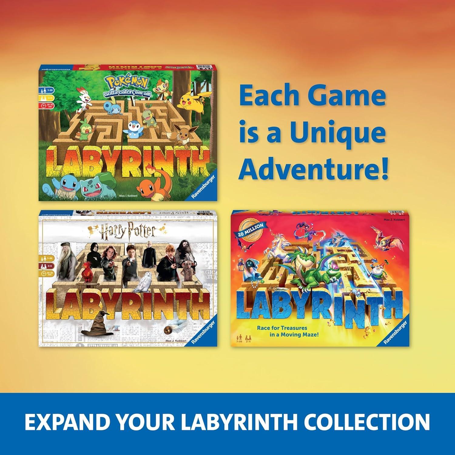 imageRavensburger Super Mario Labyrinth Board Game A Strategic Maze Challenge for Family Nights Great Birthday Gift 24 Players Kids Ages 710 and Older