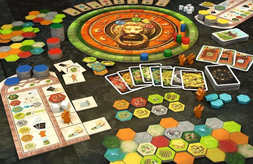 imageRavensburger The Castles of Tuscany Strategy Game for Ages 12 ampamp Up A Fast Strategic Game of Region Building During The Italian Renaissance