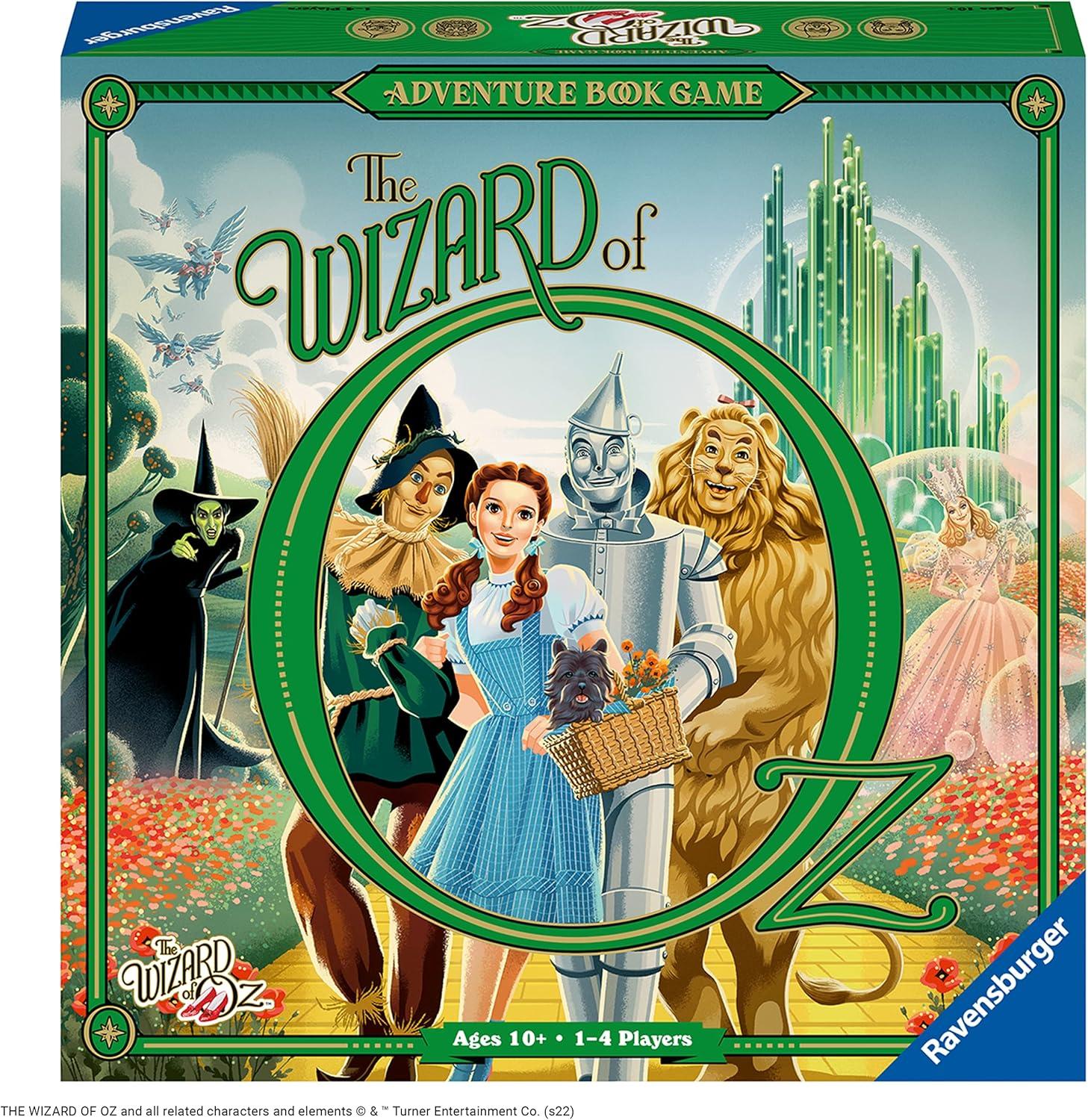 imageRavensburger Wizard of Oz Adventure Book Game for Ages 10 ampamp Up Immersive StoryBased Gameplay Detailed Miniatures Ideal Gift for Brain Teaser Enthusiasts Interactive Group Activity