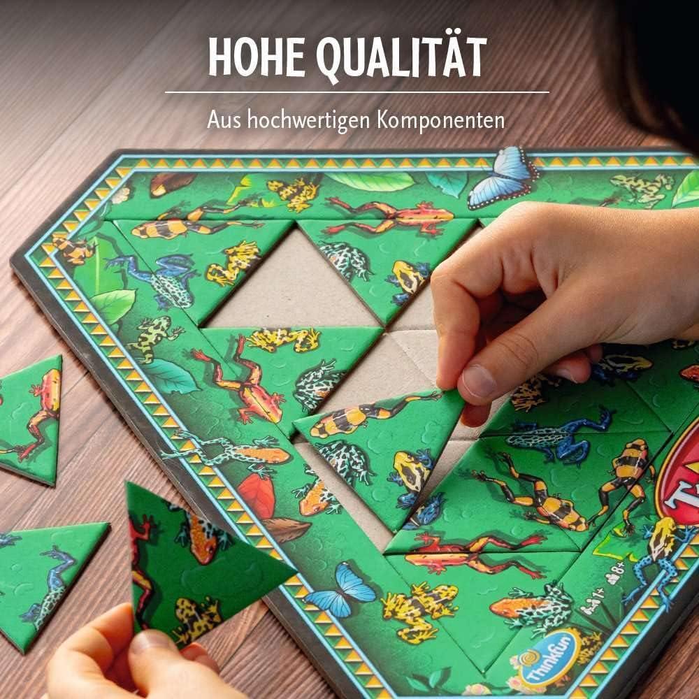 imageThink Fun Triazzle PictureMatching Brainteaser Puzzle Engages Strategic Thinking ampamp Memory Perfect for Kids Ages 8 and Up AwardWinning Game