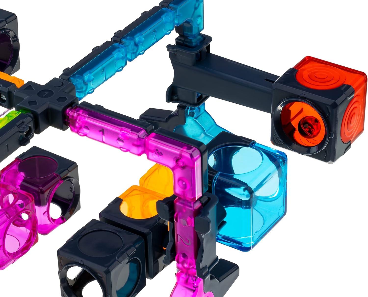 imageThinkFun Freefall LogicBased Marble Maze Game Skill Enhancing Fun for Kids Teens Adults MindStimulating Puzzles Single or Multiplayer