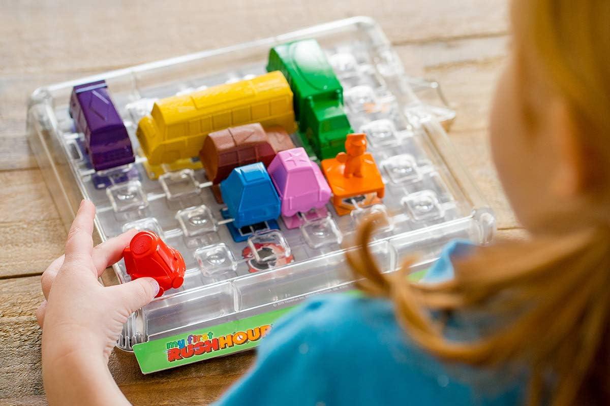 imageThinkFun My First Rush Hour Engaging Brain Game for Kids Stimulating STEM Toy Enhances Logic Matching Colors and Shapes Skills Best Gift for Toddlers
