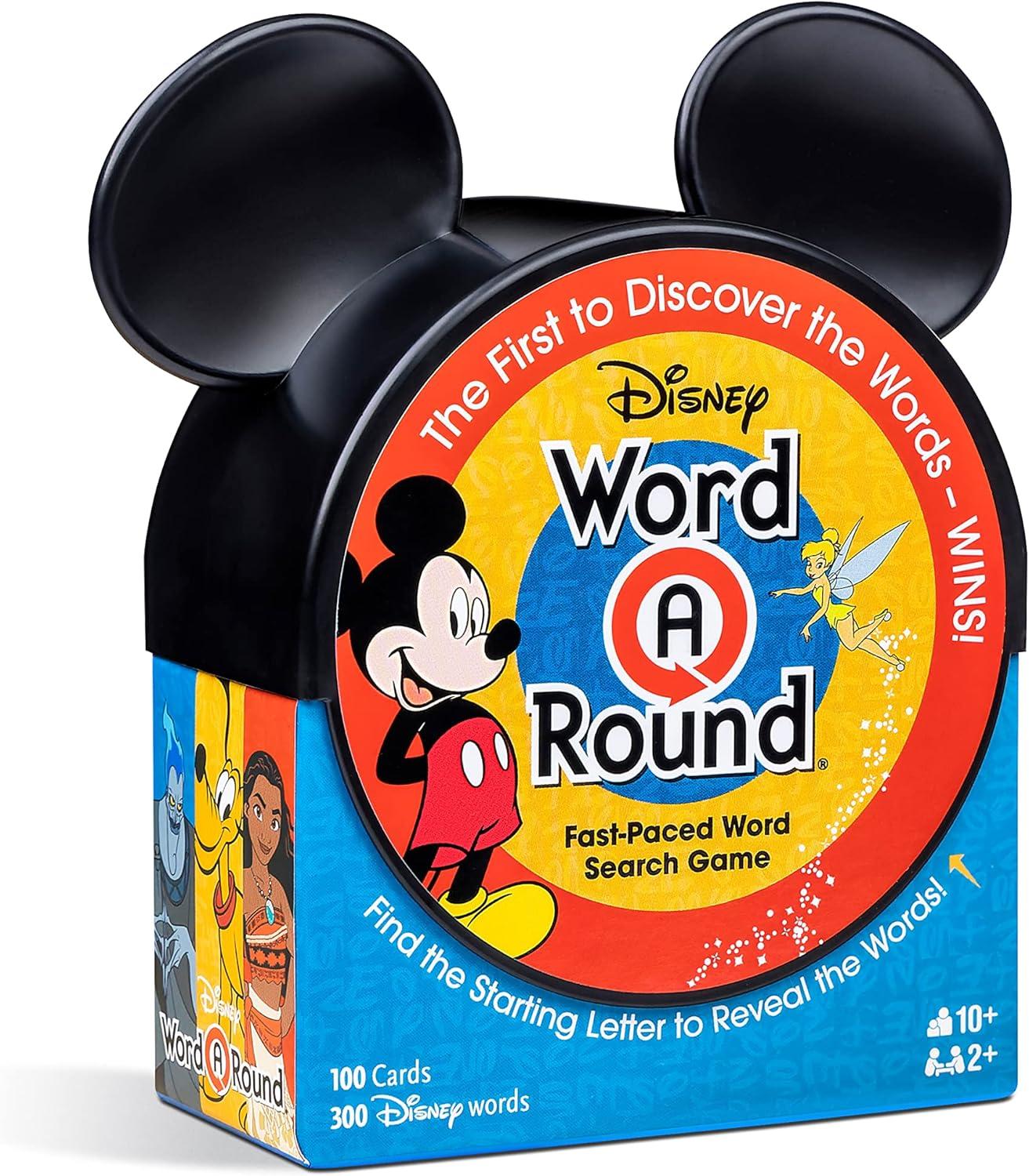 imageThinkFun Think Fun Disney WordARound Read The Word Around The Card Trivia Game for 10