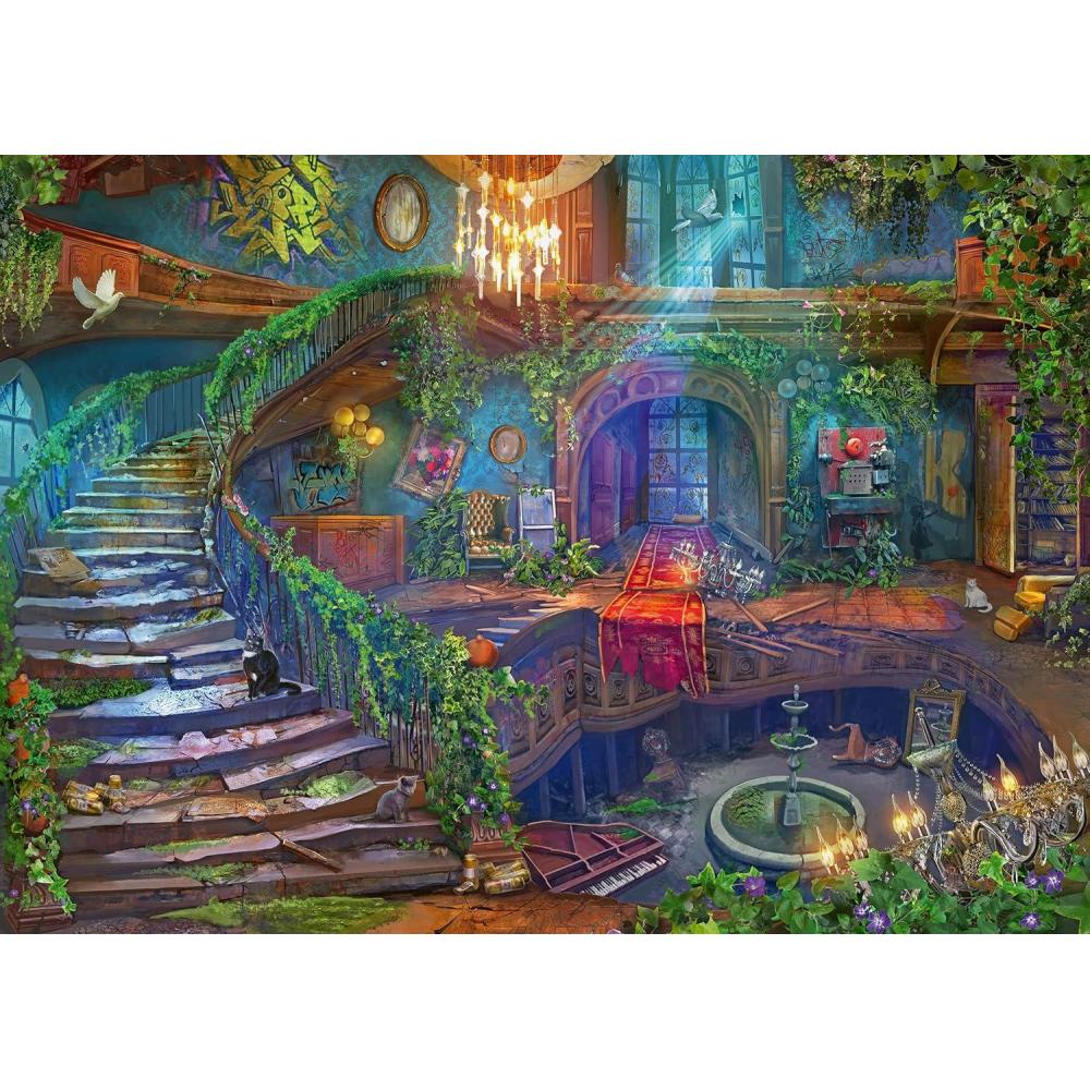 imageRavensburger Abandoned Series Hotel Vacancy 1000 Piece Jigsaw Puzzle for Adults 12000486 Handcrafted Tooling Made in Germany Every Piece Fits Together PerfectlyOriginal Packaging