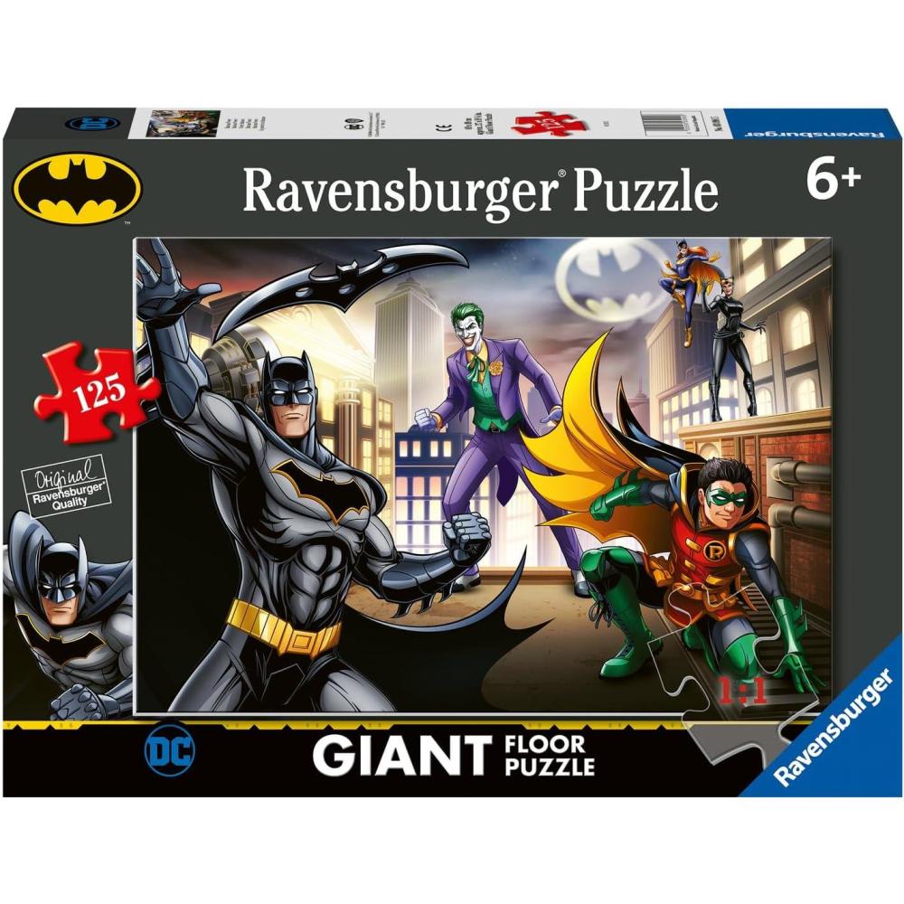 imageRavensburger Batman 125 Piece Giant Floor Puzzle for Kids Every Piece is Unique Pieces Fit Together Perfectly