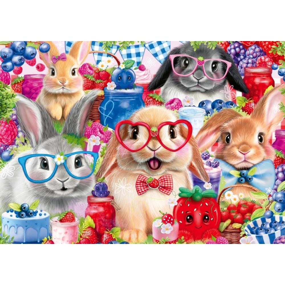 imageRavensburger Bunnies and Berries 35 Piece Jigsaw Puzzle for Kids Delightful Springtime Fun Promotes Creativity and Concentration FSCCertified