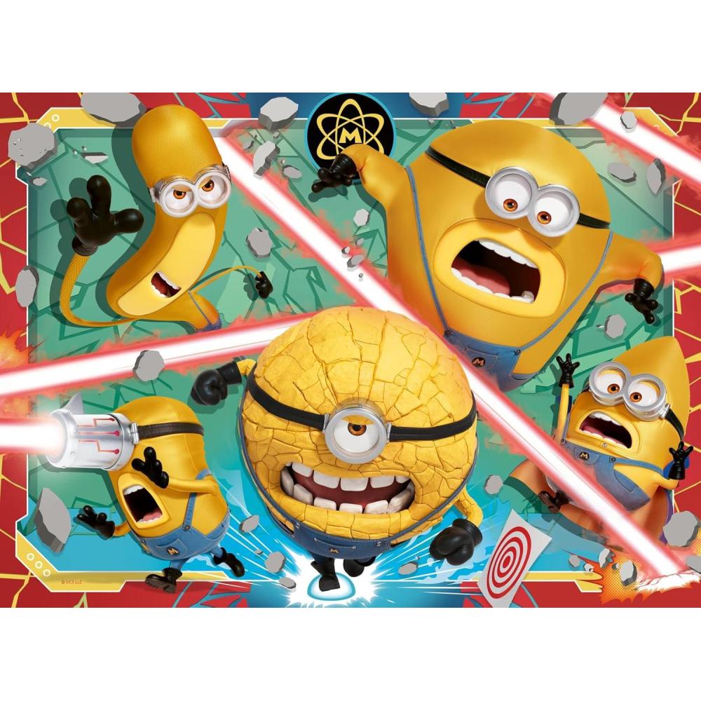 imageRavensburger Despicable Me 4 Minions 100 Piece XXL Jigsaw Puzzle for Kids ScreenFree Activity Boosts Concentration and Focus