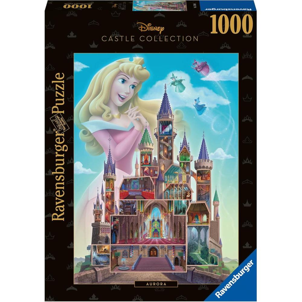imageRavensburger Disney Castle Collection Aurora 1000 Piece Jigsaw Puzzle for Adults 12000266 Handcrafted Tooling Made in Germany Every Piece Fits Together PerfectlyOriginal Packaging