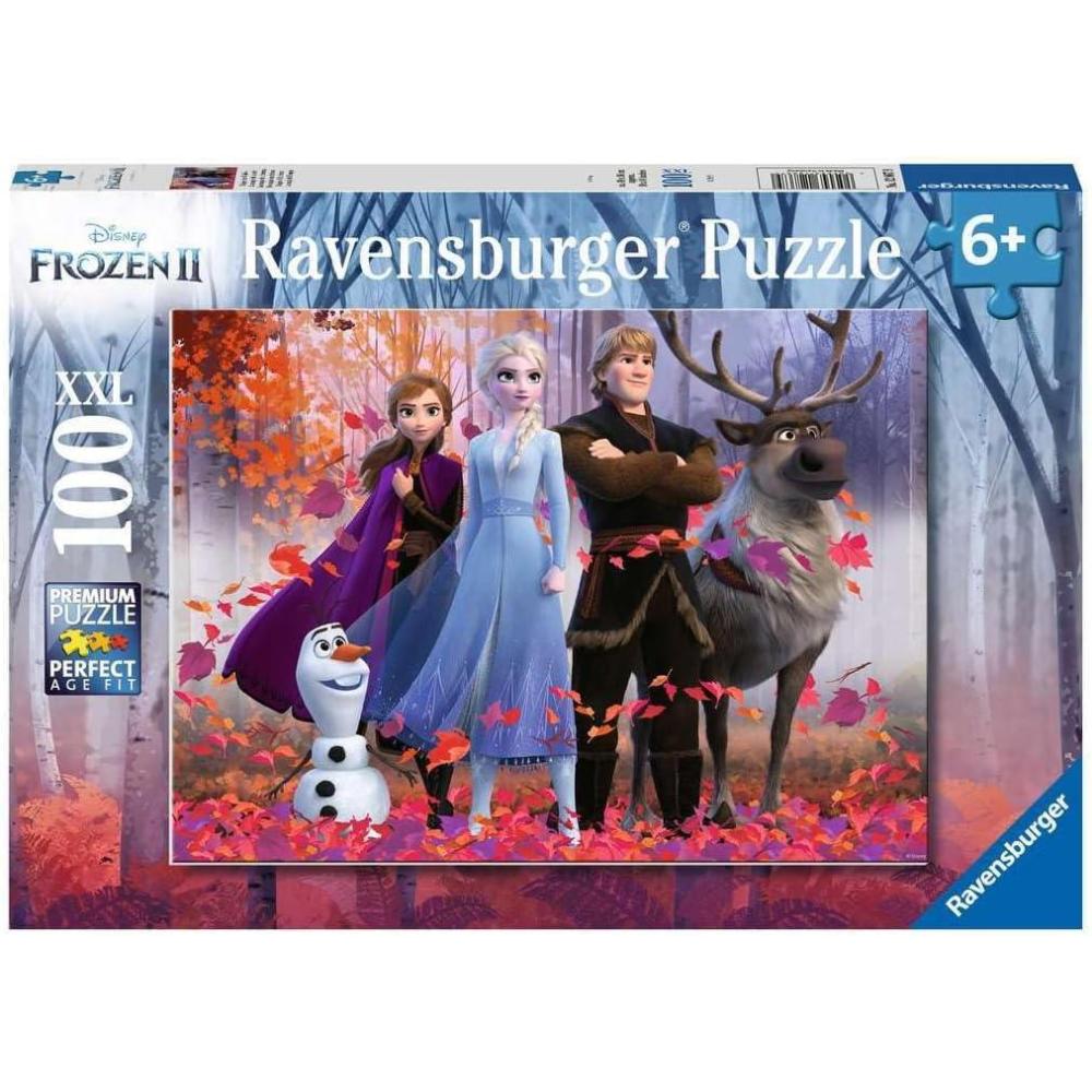 imageRavensburger Disney Frozen 2 Puzzle Magic of The Forest Unique 100Piece Jigsaw Educational Toy for Kids AntiGlare Surface FSC CertifiedMagic of the Forest