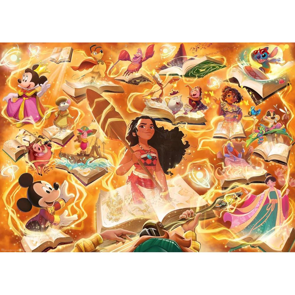 imageRavensburger Disney Lorcana Glimmers of The Realm Amber 1000 Piece Jigsaw Puzzle Premium Quality Made in Europe FSC Certified Materials