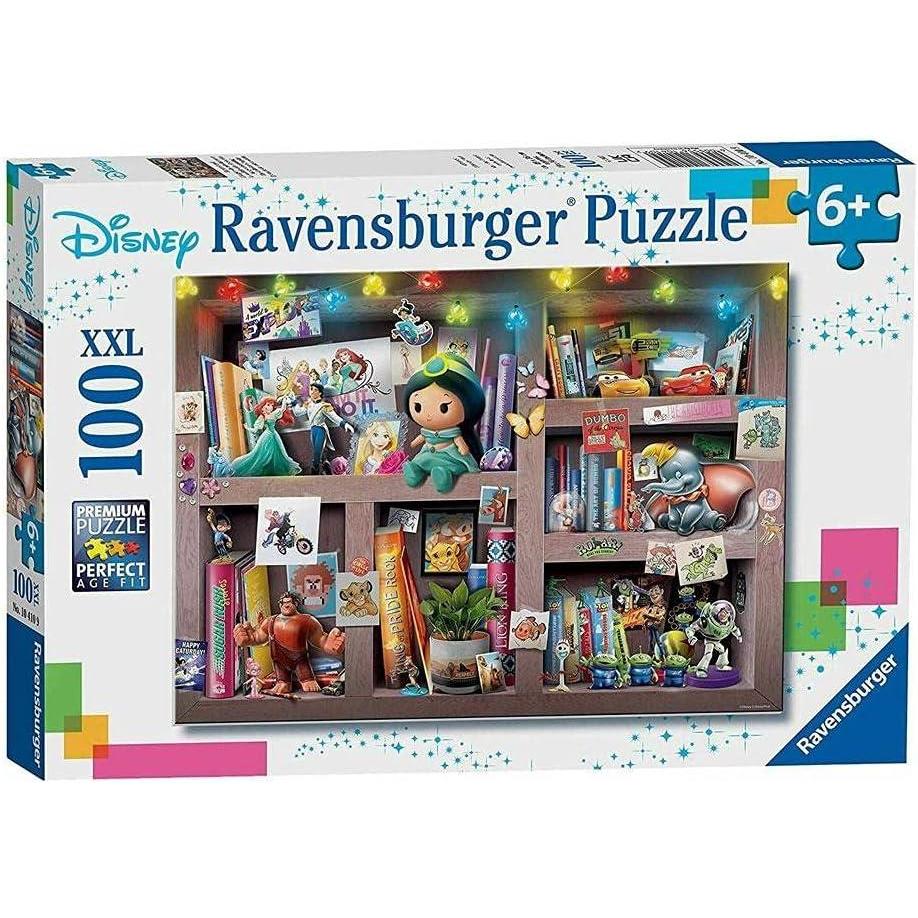 imageRavensburger Disney Multicharacter XXL 100 Piece Jigsaw Puzzle for Kids Every Piece is Unique Pieces Fit Together PerfectlyDisney Multiple Characters