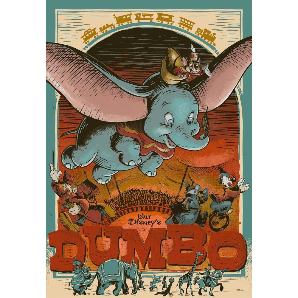 imageRavensburger Disney Puzzle Moment Dumbo 300 Piece Jigsaw Puzzle Whimsical Artwork Perfect Format for Beginners FSCCertified MaterialsNew Packaging