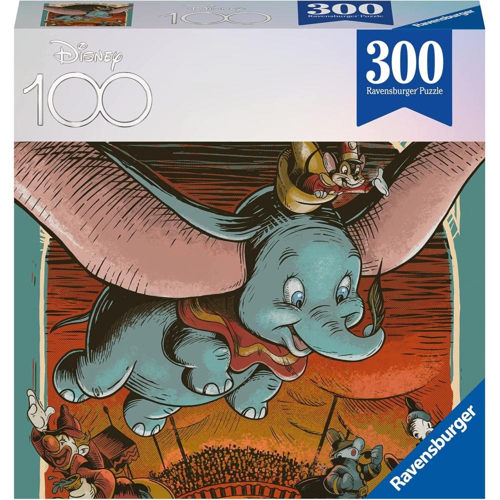 imageRavensburger Disney Puzzle Moment Dumbo 300 Piece Jigsaw Puzzle Whimsical Artwork Perfect Format for Beginners FSCCertified MaterialsOriginal Packaging