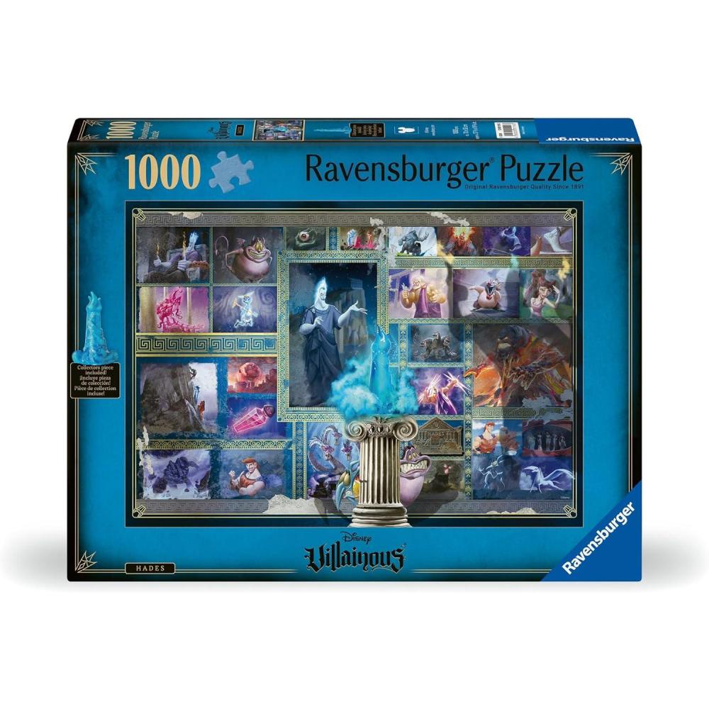 imageRavensburger Disney Villainous Hades and Figurine 1000 Piece Jigsaw Puzzle for Adults 12001116 Handcrafted Tooling Made in Germany Every Piece Fits Together PerfectlyNew Packaging