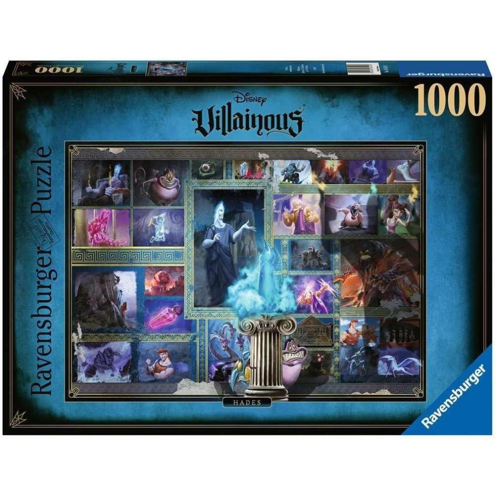 imageRavensburger Disney Villainous Hades and Figurine 1000 Piece Jigsaw Puzzle for Adults 12001116 Handcrafted Tooling Made in Germany Every Piece Fits Together PerfectlyOriginal Packaging