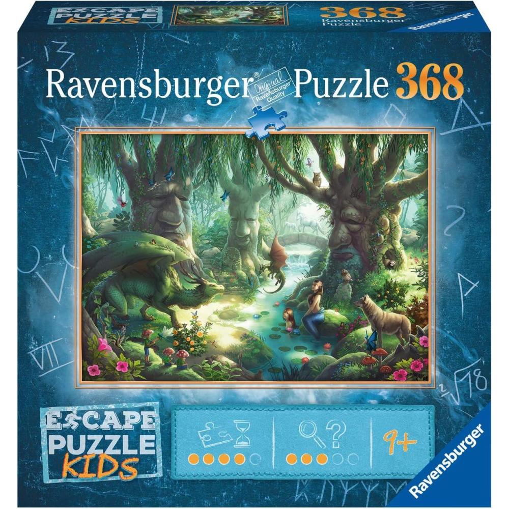 imageRavensburger Escape Kids Puzzle Whispering Woods 368 Piece Jigsaw Engaging Storyline and Durable Ideal for Group Activity Climate Pledge Friendly