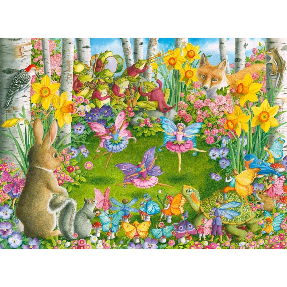 imageRavensburger Fairy Ballet Jigsaw Puzzle 100 XXL Pieces for Kids Unique Perfectly Interlocking Colorful and GlareFree Design Ideal for Developing Skills Suitable for Age 6