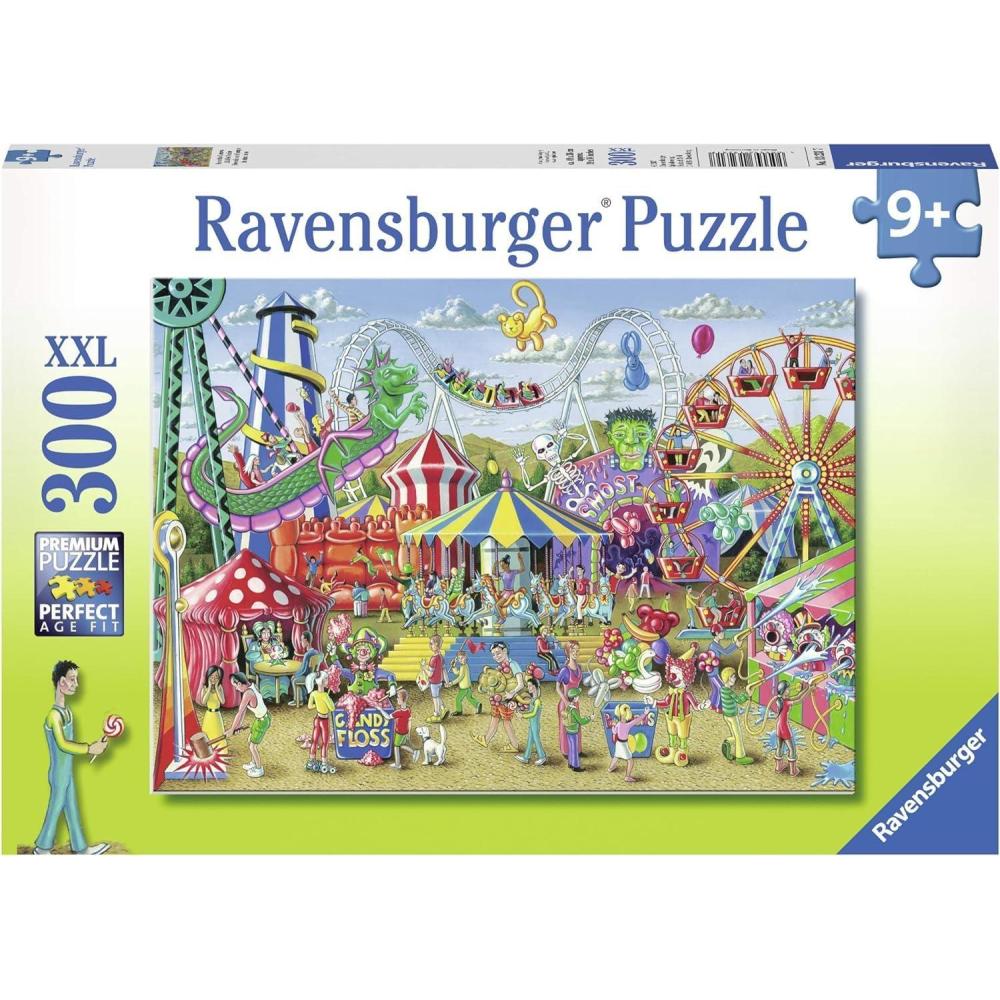 imageRavensburger Fun at The Carnival  Engaging 300 Piece Jigsaw Puzzle for Kids  Unique Piece Design  AntiGlare Surface  Perfect SkillBuilding Game for Toddlers and Kids  Model Number 13231